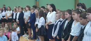 Uroczyste rozpoczęcie roku szkolnego 2019/2020 w Szkole Podstawowej im Kornela Makuszyńskiego, po przekształceniu w Krzyżanowie