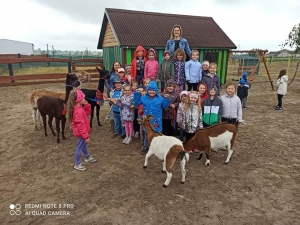 Przedszkolaki na 
wycieczce
 w Stajni Oleszcze 🐎