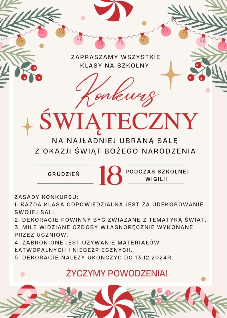 KONKURS ŚWIĄTECZNY