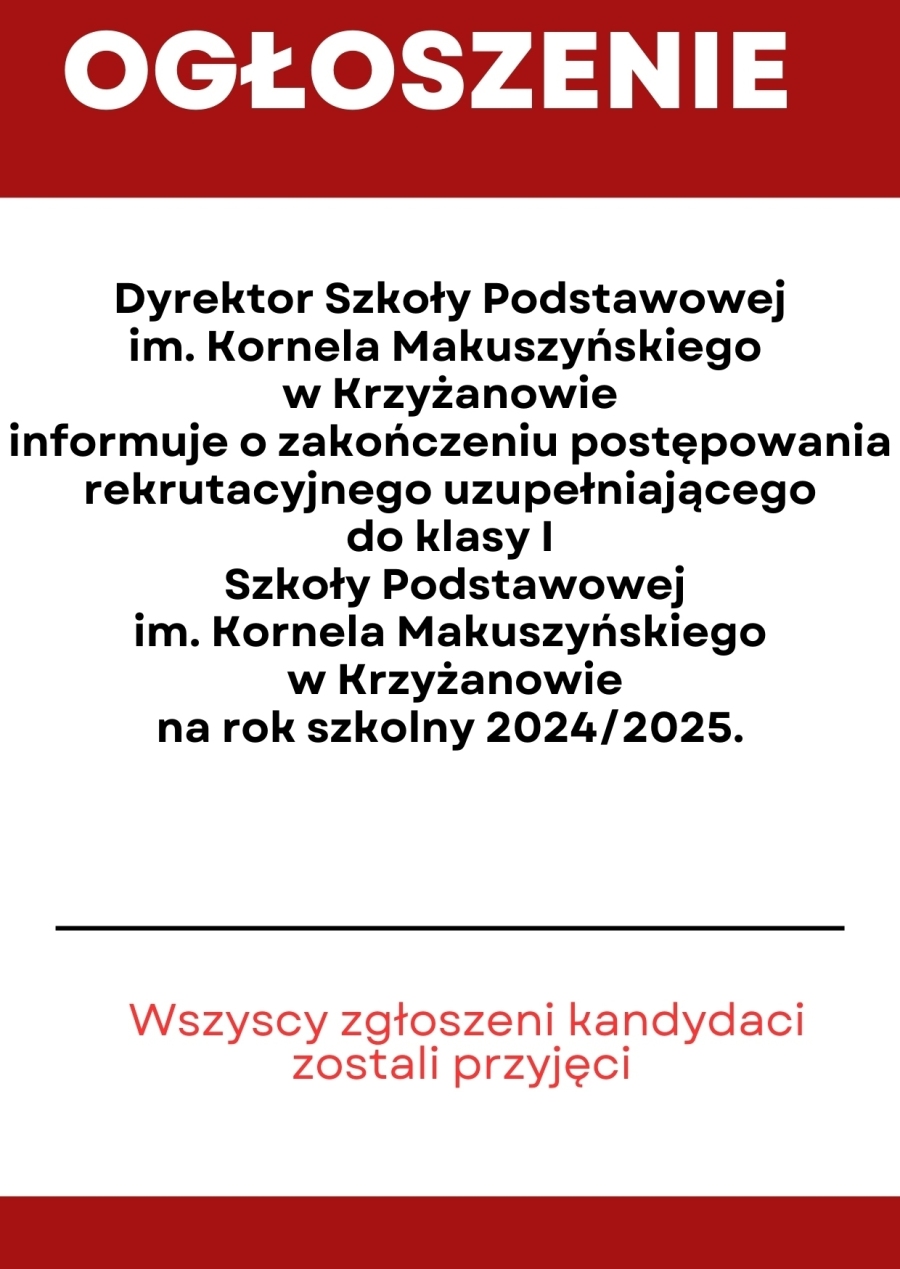 Ogłoszenie